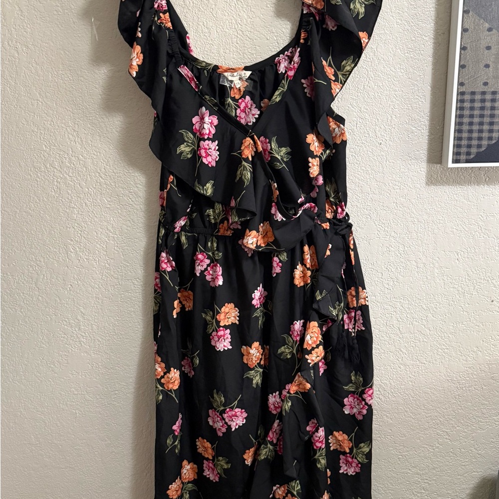 Floral Ruffle Dress